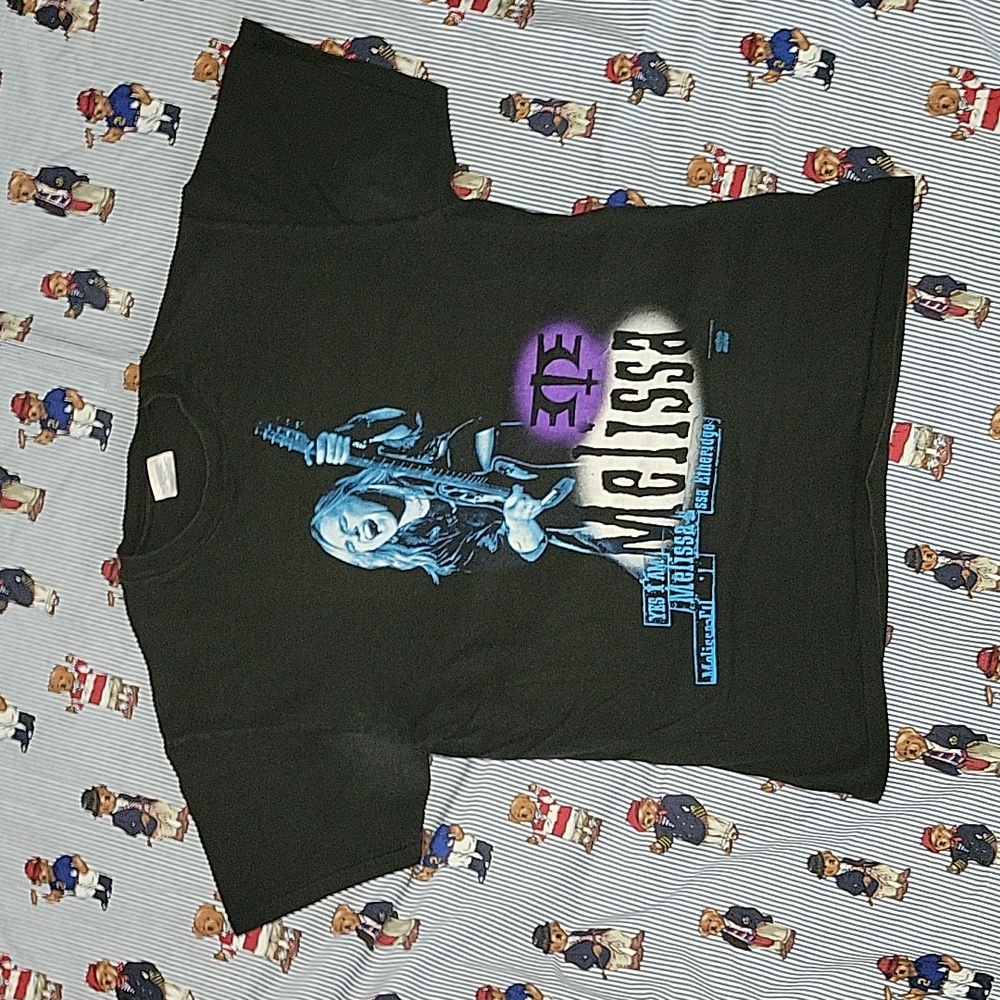 VTG MELLISA ETHRIDGE 90S BAND SHIRT YES I AM 1994 LARGE SPEAK TRUE